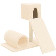 Shumee Cat scratcher with sisal post 59 cm, cream - Cat Scratcher