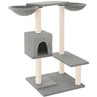 Shumee Cat scratching post 82 cm, light grey - Cat Scratcher