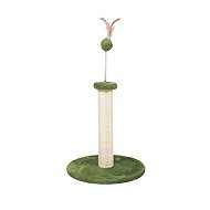 M-Pets My 2nd Cat Tree Cat Scratcher green with feathers 48 cm - Cat Scratcher