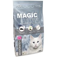 Magic Cat Kočkolit Magic Litter Bentonite Ultra White with Carbon 10 l - Cat Litter