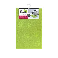 M-Pets Cat litter tray with paws 30 x 40 cm green - Litter Box Accessories