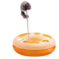 Akinu Toy Speedy ring for cats with spring mix of colours - Cat Toy