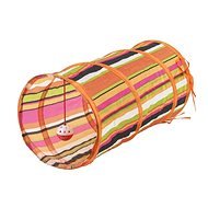 Akinu Rustling Tunnel for Cats with Ball 25 × 55cm Mix - Cat Toy