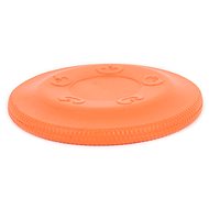 Akinu Aqua Foam Frisbee, Large, for Dogs, Orange - Dog Frisbee