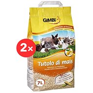 Gimborn Corn Bedding 2 × 7l - Cat Litter