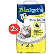 Biocat´s Bianco Extra 2 × 5kg - Cat Litter