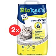 Biocat´s Bianco Extra 2 × 5kg - Cat Litter