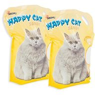 Akinu Happy Cat 2× 7,2 l Sandy (jemná 0,5 – 2 mm) - Podstielka pre mačky