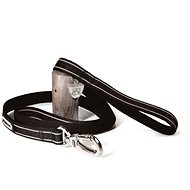 IMAC Nylon Dog Leash - Black - Length 150cm, Width 1.3cm - Leash
