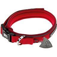 IMAC Nylonový nastavitelný obojek pro psa - červený - obvod krku 38-45, tloušťka 2 cm - Obojok pre psa