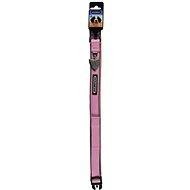 MAC Nylonový nastaviteľný obojok pre psa – ružový – obvod krku 30 – 37, šírka 1,6 cm - Obojok pre psa