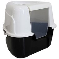 M-Pets Tanis Corner Cat Litter Box, 60 × 50 × 44cm L - Cat Litter Box