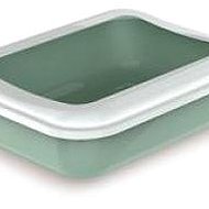 COBBYS PET JESSY Toilet 1 Mini 38 × 28 × 10,5 cm with rim - Cat Litter Box