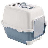 Stefanplast Cathy Clever & Smart Steel-blue 58 × 45 × 48cm - Cat Litter Box
