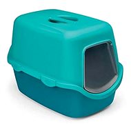 Stefanplast Cathy Turquoise 56 × 40 × 40cm - Cat Litter Box