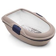 Stefanplast Furba Chic Grey Blue 39 × 59 × 22cm - Cat Litter Box