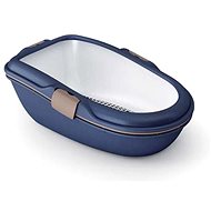 Stefanplast Furba Chic Maxi Blue 69.5 × 47 × 26cm - Cat Litter Box