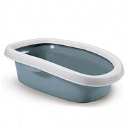 Stefanplast Sprint 10 Steel Blue 31 × 43 × 14cm - Cat Litter Box