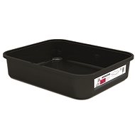 M-Pets Armana Black 54 × 44 × 12cm - Cat Litter Box