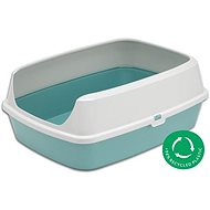 Moderna toilet Maryloo 50 cm with high rim, light blue - Cat Litter Box