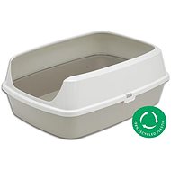Moderna toilet Maryloo 50 cm with high rim, grey - Cat Litter Box