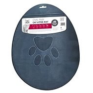 M-Pets Oval Paw 43 × 35cm Black - Doormat