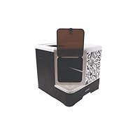 M-Pets Terra Forma ECO Foldable cat toilet floral pattern - Cat Litter Box
