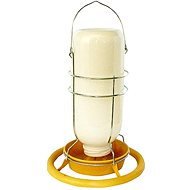 Kiki Waterer with plastic bottle for birds 1,1 l - Bird Water Bowl