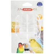 Zolux Transparent bird feeder with perch - Bird Feeder