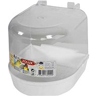 Zolux Bathroom for exotics with white bottom 13,5 cm - Bird Bath