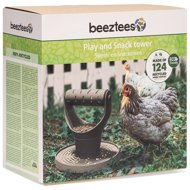 Beeztees Play & Snack Tower Poultry feeder 30 cm, grey - Bird Feeder