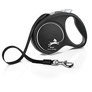 Flexi Black Design L belt 5 m/50 kg black - Leash