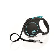 Flexi Black Design M belt 5 m/25 kg blue - Leash