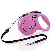 Flexi New Classic M rope 8 m/20 kg pink - Leash