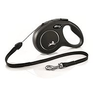 Flexi New Classic S rope 8 m/12 kg black - Leash