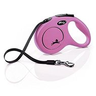 Flexi New Classic M belt 5 m/25 kg pink - Leash