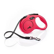 Flexi New Classic S belt 5 m/15 kg red - Leash