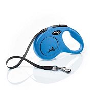 Flexi New Classic S belt 5 m/15 kg blue - Leash