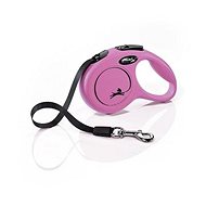 Flexi New Classic XS belt 3 m/12 kg pink - Leash