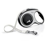Flexi New Comfort L belt 5 m/60 kg black - Leash