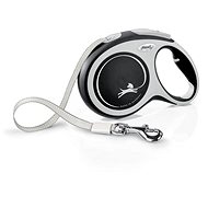 Flexi New Comfort L belt 8 m/50 kg black - Leash