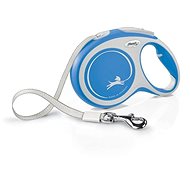 Flexi New Comfort L belt 8 m/50 kg blue - Leash