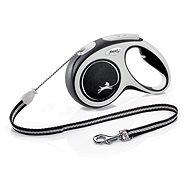 Flexi New Comfort M rope 5 m/20 kg black - Leash