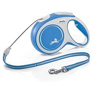 Flexi New Comfort M rope 8 m/20 kg blue - Leash