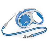 Flexi New Comfort S rope 8 m/12 kg blue - Leash