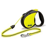 Flexi Neon Reflect lanko M 5m do 20kg - Vodítko