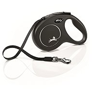 Flexi New Classic S belt 5 m/15 kg black - Leash