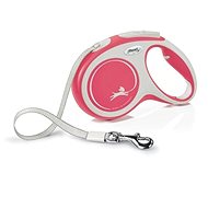Flexi New Comfort M belt 5 m/25 kg red - Leash