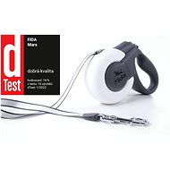 Fida Mars Self-winding tape guide white M / up to 25 kg - Leash