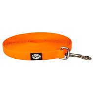 Duvo+ Tracking leash PVC tape neon orange 15m/20mm - Leash
